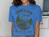 Oregon: The Beaver State Vintage T-Shirt thumbnail 10