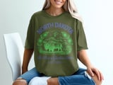 North Dakota Peace Garden State T-Shirt thumbnail 2