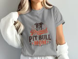 Proud Pit Bull Mom Tee thumbnail 7