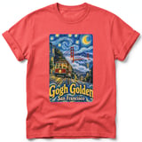 Gogh Golden ~ Comfort Colors Premium Tee thumbnail 3
