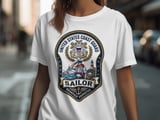 United States Coast Guard Sailor T-Shirt, Semper Paratus Military Veteran Gift, Patriotic USCG Emblem Apparel Tee thumbnail 3