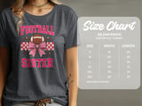 Football Sister Bow Tee or Sweatshirt thumbnail 14