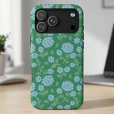 Blue Hydrangea MagSafe® Phone Case thumbnail 3