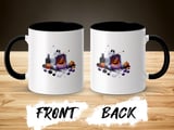 Halloween Mug, Ghost Knitting, Pumpkin, Cat, Spooky Mug, Fall Decor, Halloween Gift, Knitted, Cute Halloween, Autumn Vibes, Fun Halloween thumbnail 8