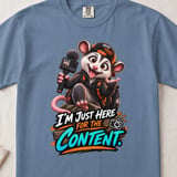 Here For The Content Parker the Possum Tee thumbnail 7