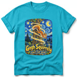 Gogh Squirrely ~ Comfort Colors Premium Tee thumbnail 5