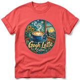 Gogh Latte ~ Comfort Colors Premium Tee thumbnail 3