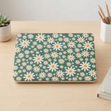 Green Daisy Floral MacBook Case thumbnail 3