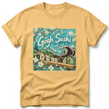 Gogh Sushi ~ Comfort Colors Premium Tee thumbnail 7