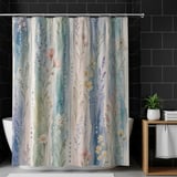 Watercolor Meadow Dreams Shower Curtain thumbnail 10
