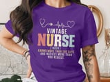 Vintage Nurse Definition Hospital Registered Nursing T-Shirt thumbnail 9