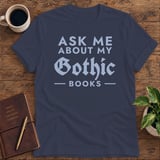 Ask Me About My Gothic Books Softstyle Tee thumbnail 7