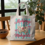 Mahjong With Mahgirls Graphic Print, Cute Coquette Mahjong Game Night Art, Grandmillennial Tiles Design, Best Friend Girls Trip Gift thumbnail 19