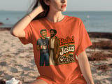 Fueled by Jesus & Coffee T-Shirt | Retro Christian Faith Tee Vintage Jesus Lover Gift for Him Her Spiritual Coffee Lover Apparel thumbnail 12