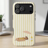 Sunbathing Dachshund MagSafe® Phone Case thumbnail 3