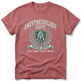 Vintage Anesthesiology Dept Tee thumbnail 1