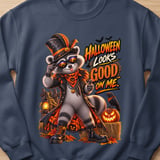 Halloween Randy the Raccoon Sweatshirt thumbnail 4