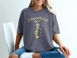 Scoliosis Fusion T-Shirt: Happy Spine Surgery Recovery, Straightened Out Cartoon Vertebrae Tee thumbnail 10