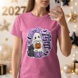 Not Spooky Enough Ghost Tee thumbnail 6