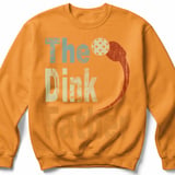 Pickleball Gildan Crewneck Sweatshirt, The Dink Father Graphic, Cozy Pickleball Dad Apparel, Court Warm Up thumbnail 9