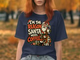 Reason Santa Needs Coffee Tee thumbnail 13