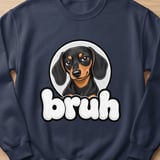 Bruh Dachshund Tee thumbnail 6