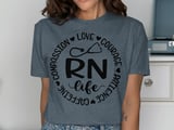 RN Life Compassion Graphic Tee thumbnail 11