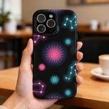 Celestial iPhone Case: Constellations, Galaxy, Cosmic, Colorful, Protective thumbnail 4