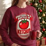 Pretend I'm A Bottle Of Ketchup Tee thumbnail 13