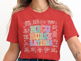 NICU Nurse Sayings T-Shirt: Colorful Neonatal ICU Nursing Student Typography Tee thumbnail 6