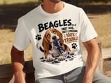 Beagles 100% Trouble Tee thumbnail 1