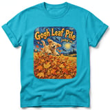 Gogh Leaf Pile ~ Comfort Colors Premium Tee thumbnail 5