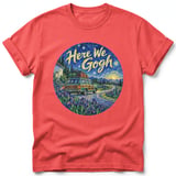 Here We Gogh ~ Comfort Colors Premium Tee thumbnail 3