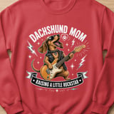 Dachshund Mom Rockstar Tee thumbnail 8