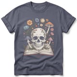 Botanical Skull Book Tee thumbnail 2