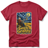 Gogh Granny ~ Comfort Colors Premium Tee thumbnail 2