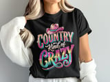 Country Kind Of Crazy Women's Tee thumbnail 1