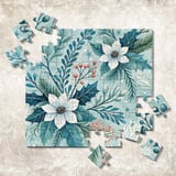 Winter Floral Tumbler Digital, Watercolor Flower Backgrounds, Printable Tumbler Png, Junk Journal Paper, Scrapbooking Paper, Colorful Papers thumbnail 12