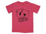 Aces & Dice Luck Graphic T-Shirt thumbnail 3