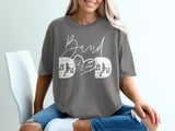 Band Dad Font and Back Graphic Tee thumbnail 7