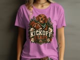 Kickoff Ready Dachshund Football Tee thumbnail 7