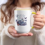 Halloween Mug, Ghost Mug, Funny Mug, Halloween Gift, Spooky Mug, Office Mug, Coffee Mug, Gift Idea, Bat Mug, Tombstone Mug, Halloween Theme thumbnail 3