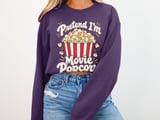 Pretend I'm Movie Popcorn Tee or Sweatshirt thumbnail 15