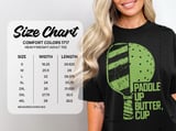 Pickleball Comfort Colors Shirt, Paddle Up Butter, Cup, Retro Distressed Pickleball Paddle Vintage Graphic Tee thumbnail 14