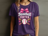 Baseball Sister Tee or Sweatshirt thumbnail 13
