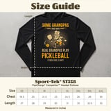 Pickleball Sport-Tek Performance Hood, Some Grandpas Take Naps Real Grandpas Play Pickleball (Then Take a Nap), Lightweight Hoodie thumbnail 8