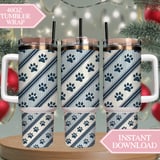 Nautical Paw Print Digital Design Size Bundle Png thumbnail 8