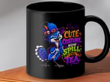 Spill The Tea Blue Jay Halloween Mug thumbnail 8
