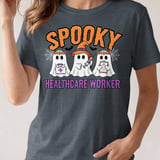 Spooky Healthcare Worker Tee thumbnail 4