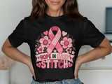 Faux Patchwork Hope in Every Stitch Tee thumbnail 8